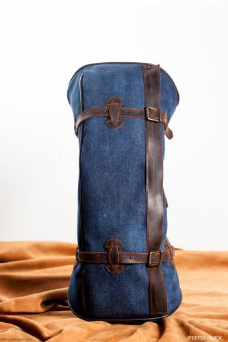 Bananensatteltasche Jeans mit Profil