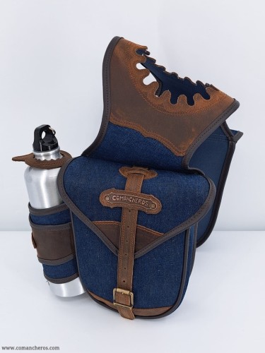 Buckaroo Satteltasche mit Wasserflasche