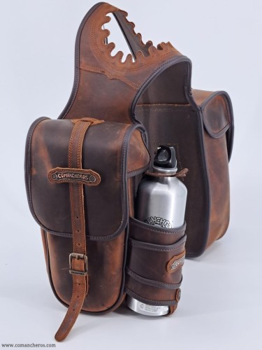 Satteltaschen Buckaroo Sattel mit Wasserflasche