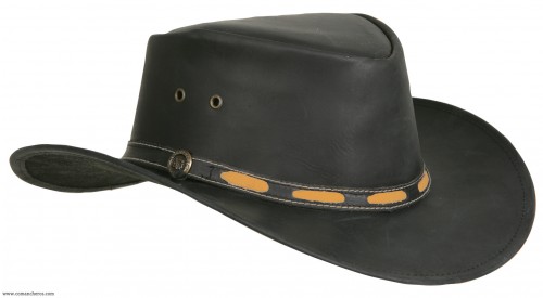 Australianischer schwarzer Hut 