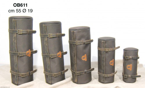Sattelrolle maxi aus Nylon mit drei Riemen