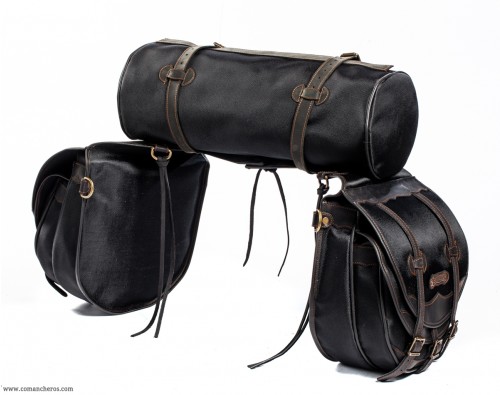 Satteltaschen Doppeltasche mit Rolle
