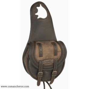 Satteltasche mit zwei Riemen