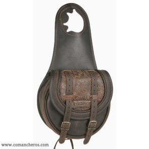 Satteltasche Western mit zwei Riemen