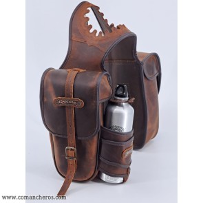 Satteltaschen Buckaroo Sattel mit Wasserflasche