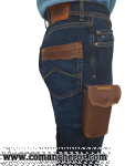 Jeans mit Handyhalter